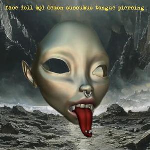 stl file and lys head BJD demon magnetic succubus pre-support