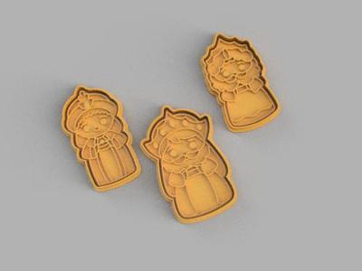 Three Magi cookie cutter