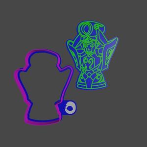 COOKIE CUTTER - AQUARIUS CLOTH ARMOR KNIGHS OF THE ZODIAC