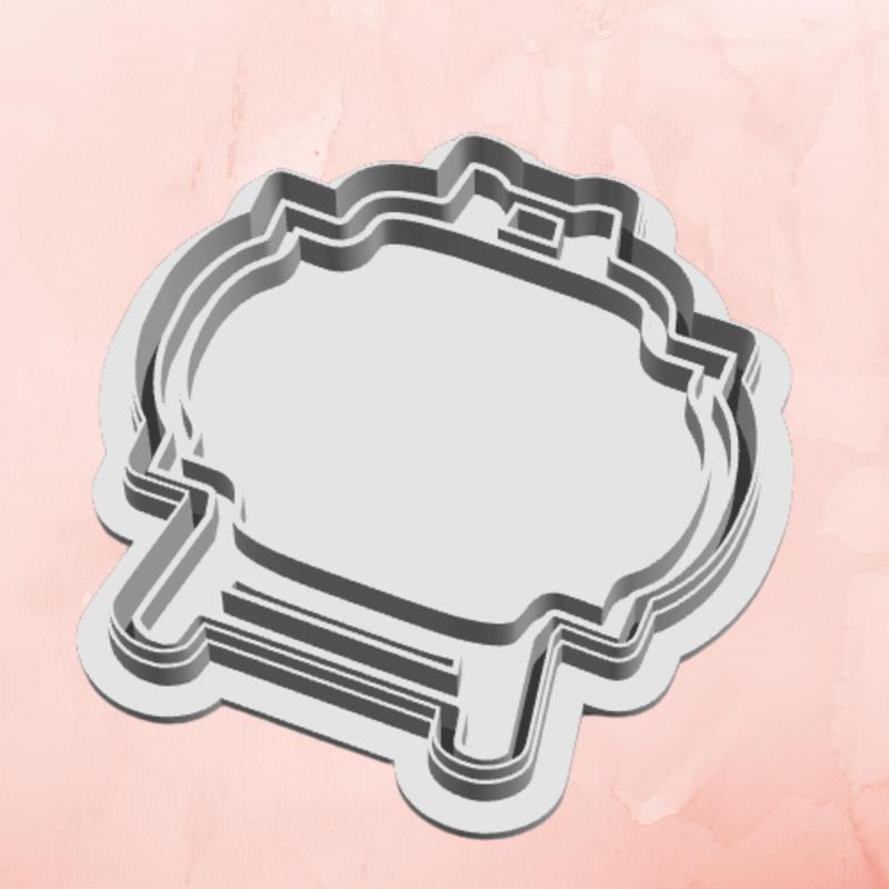 cookie weeding day easel