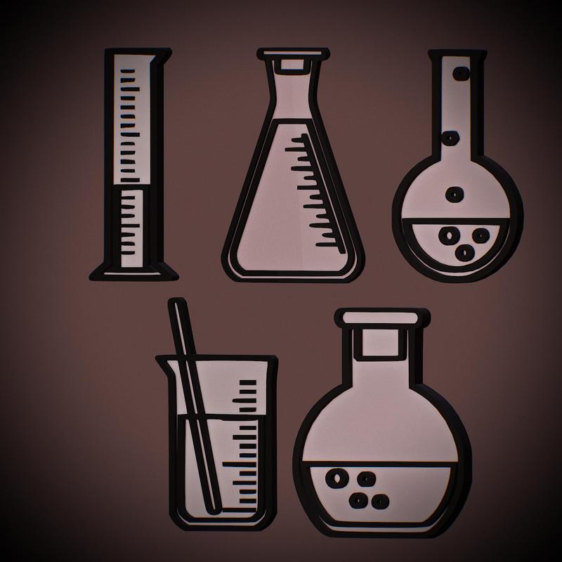 Chemistry Cookie Cutter Set