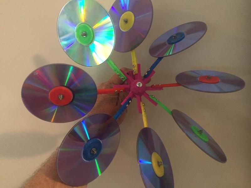 Big CD Windmill