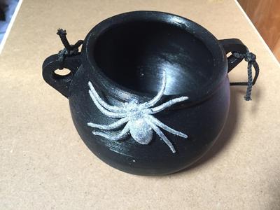 Cauldron used on carneval / Hexenkessel