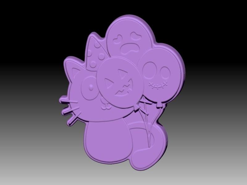 HALLOWEEN PARTY CAT SOLID SHAMPOO AND MOLD FOR SOAP PUMP