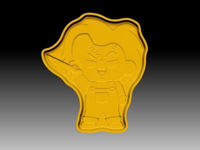 LITTLE CHUKY BATH BOMB MOLD