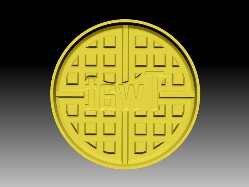 TWAT WAFFLE BATH BOMB MOLD