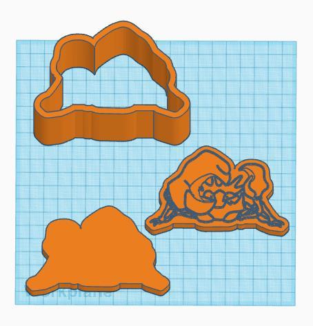 Pokemon: Kingler 3 Piece Bath Bomb Mold