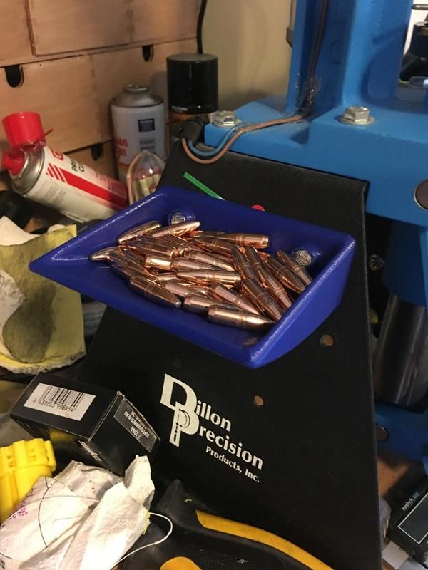 Dillon 550 Strong mount Bullet tray