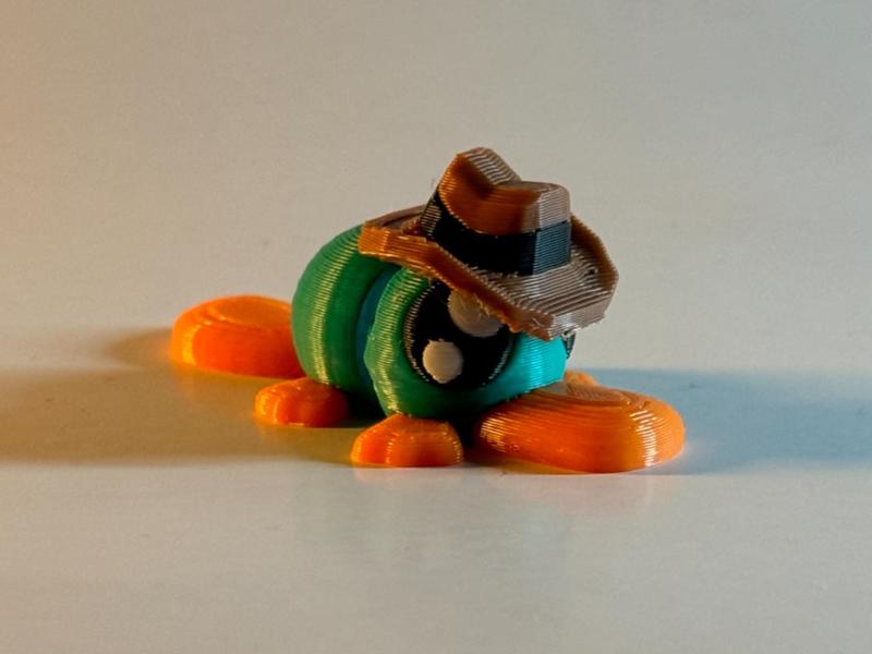 Articulated Cute Perry The Platypus
