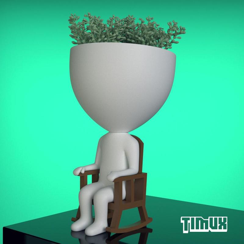 ROBERT PLANT IN A ROCKING CHAIR