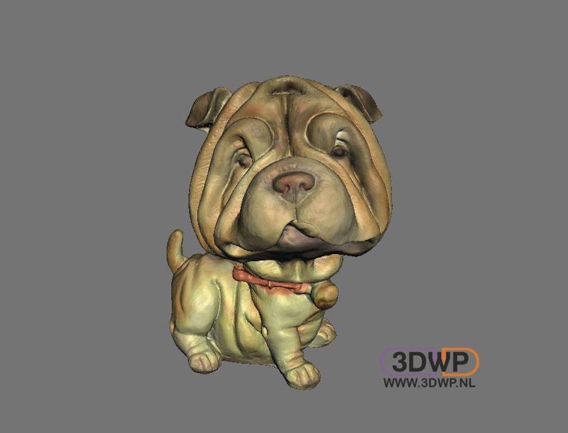 Shar Pei Sculpture (Puppy)