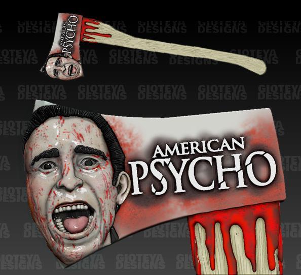 Horror Accesories American Psycho Axe