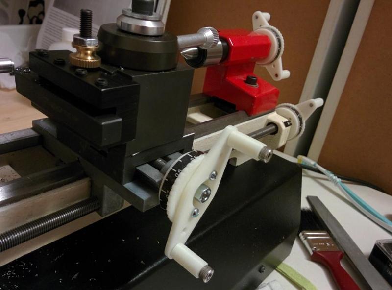 Resettable handwheels for mini lathe