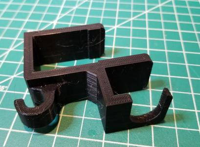 Dremel and flexible shaft Hook for Ikea Shelf