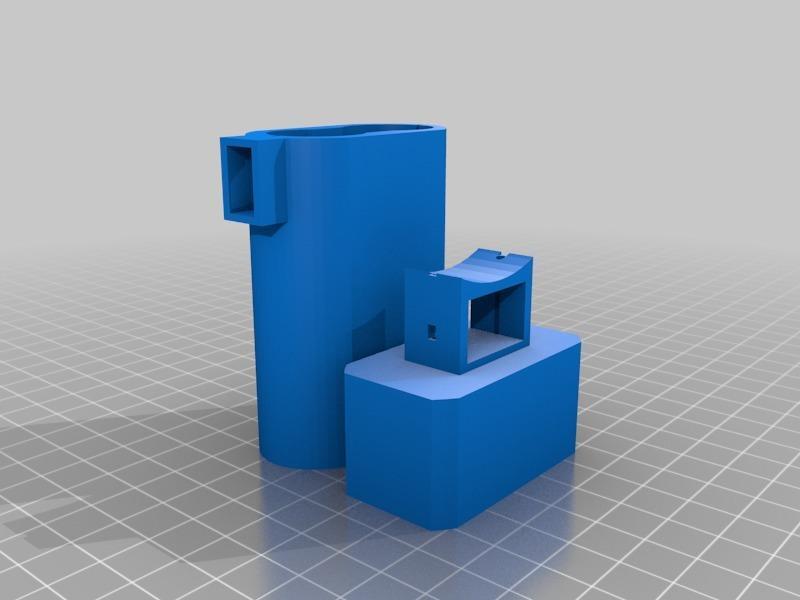 EMP case with 2 18650 batteries