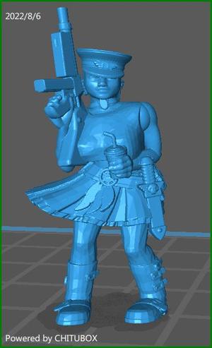 escher little sister schoolgirl