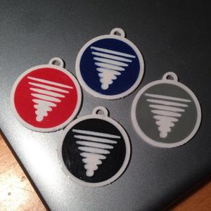 Ross School Logo - Keychain "Trinket"  (for Dual Print)