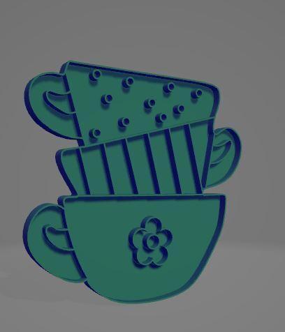 Tea cups - Alice in wonderland