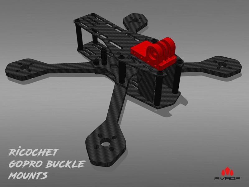 RICOCHET GOPRO BUCKLE MOUNTS