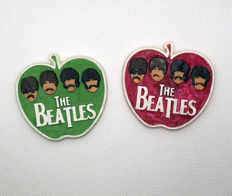 Beatles Apple Bicolor magnet