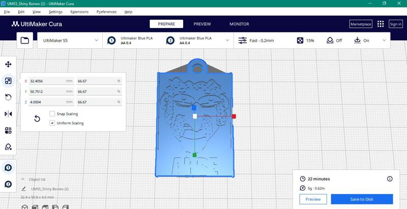 Three Chords - Adriel's Key Ring