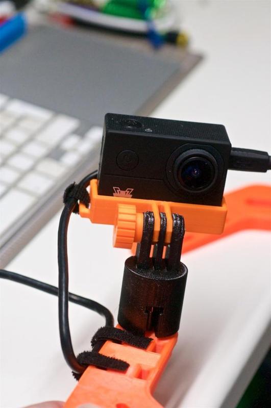 PruCam - Genuine Prusa i3 MK2x Bed Mounted Camera Arm