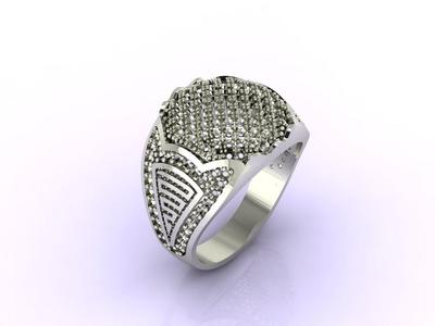 Gents Ring - Mens Ring STL READY FILES  Jewelry Rings For Men