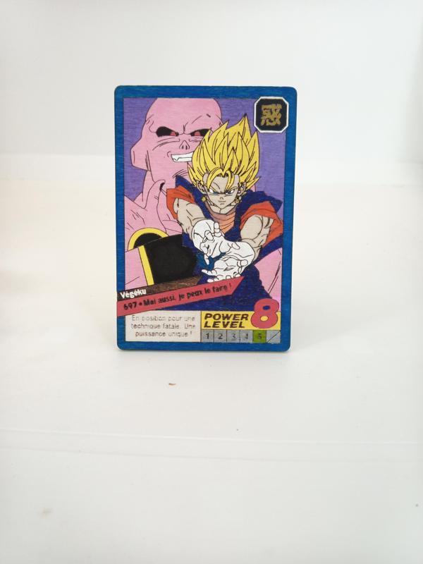 Dragon Ball Z Card - Card 697 - Laser Engraving ( lasercut Files / SVG )