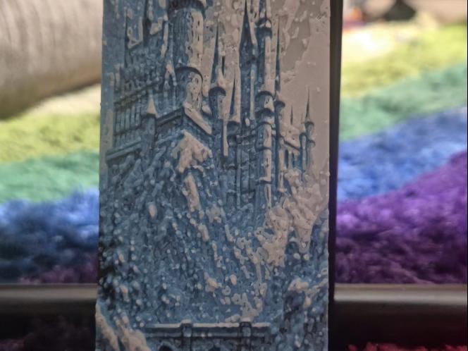Hoggwarts in the Snow bookmark