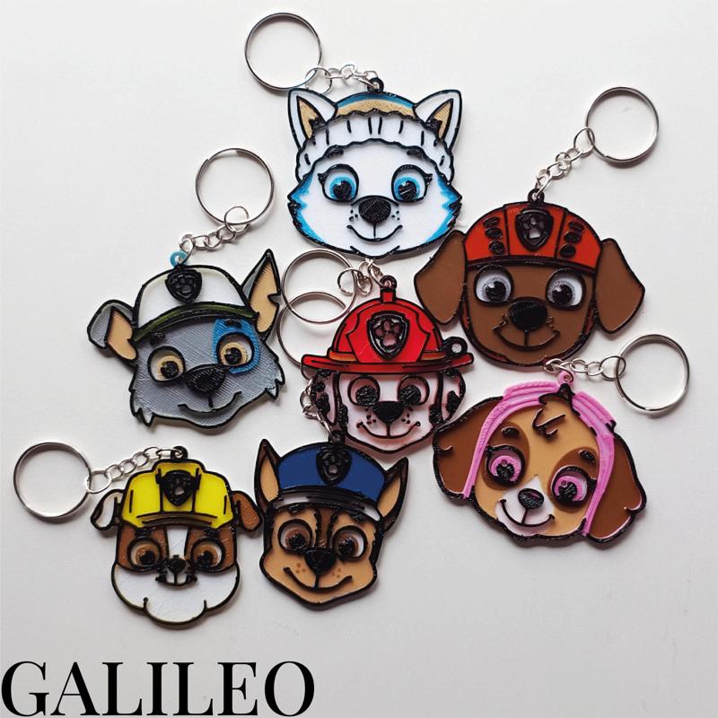 Paw Patrol keychain