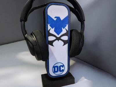 Night wing Headset lightbox faceplate 