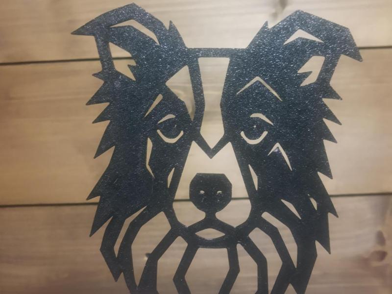 wall decor Border collie