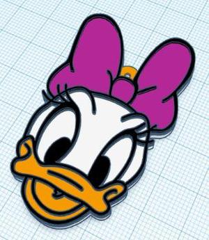 Disney Daisy keychain