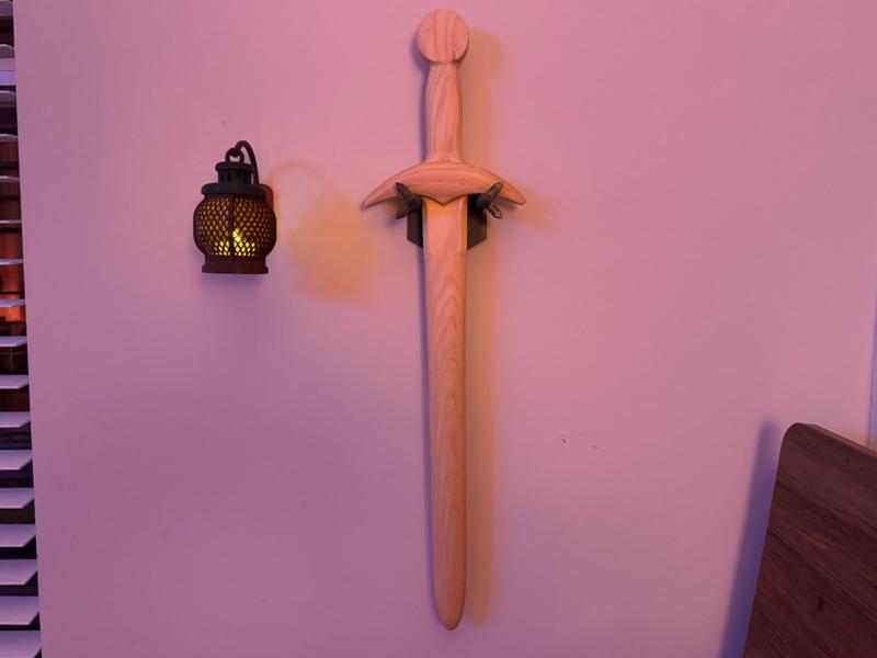 Wall Mounted Sword Hanger