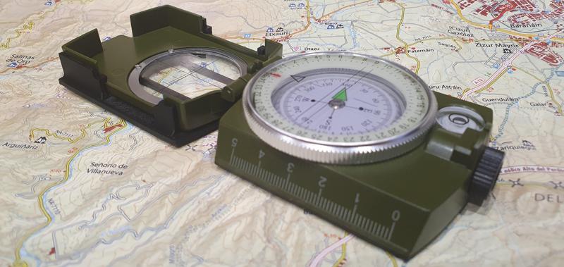 Lensatic Compass Straight Edge Mod