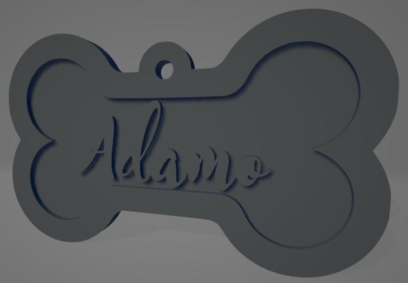 Bicolor Dog Collar "Adamo" - Collar bicolor para perro "Adamo"