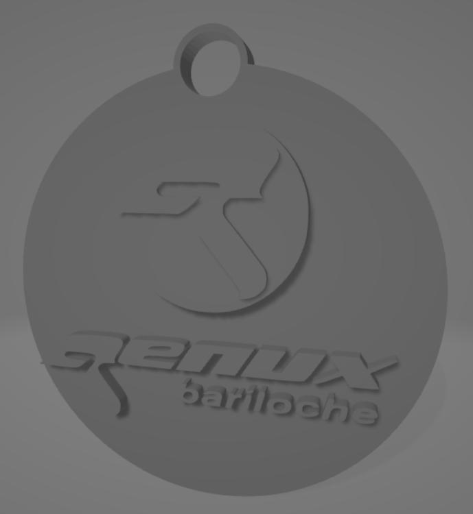 Llavero de Genux - Discoteca de Bariloche