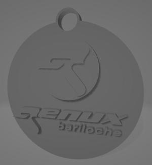 Llavero de Genux - Discoteca de Bariloche