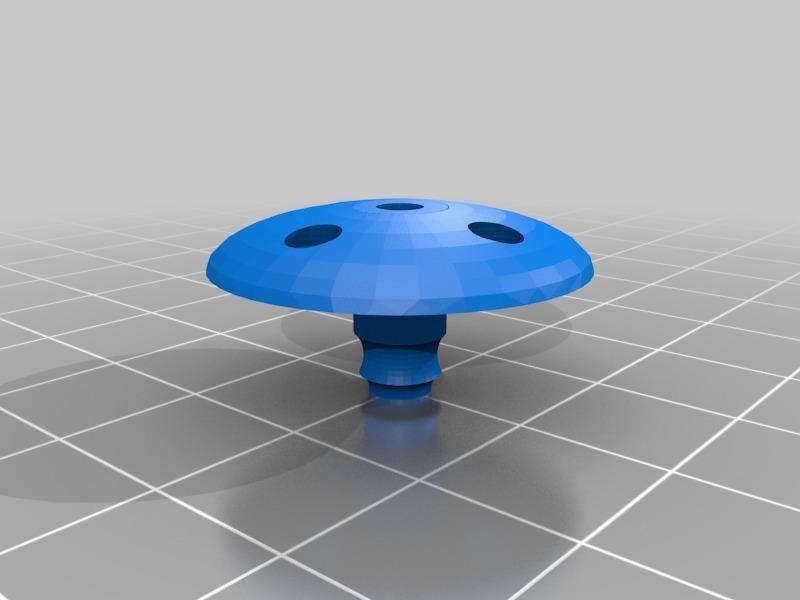 Fuel vent cap for gas rc plane