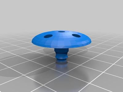 Fuel vent cap for gas rc plane