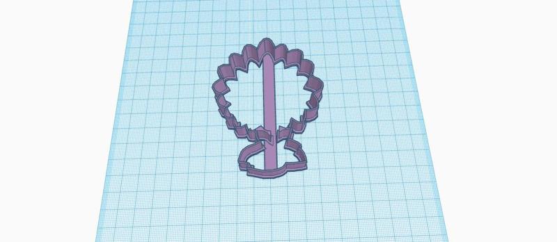 plant vs. zombie sunflower cookie cutter