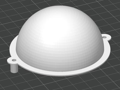 1968 Mustang Centre light dome Fitting. 