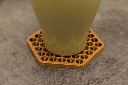 Cheese grater coaster