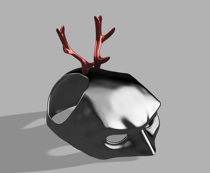 BatCat ReinDeer, Christmas Batman Cat