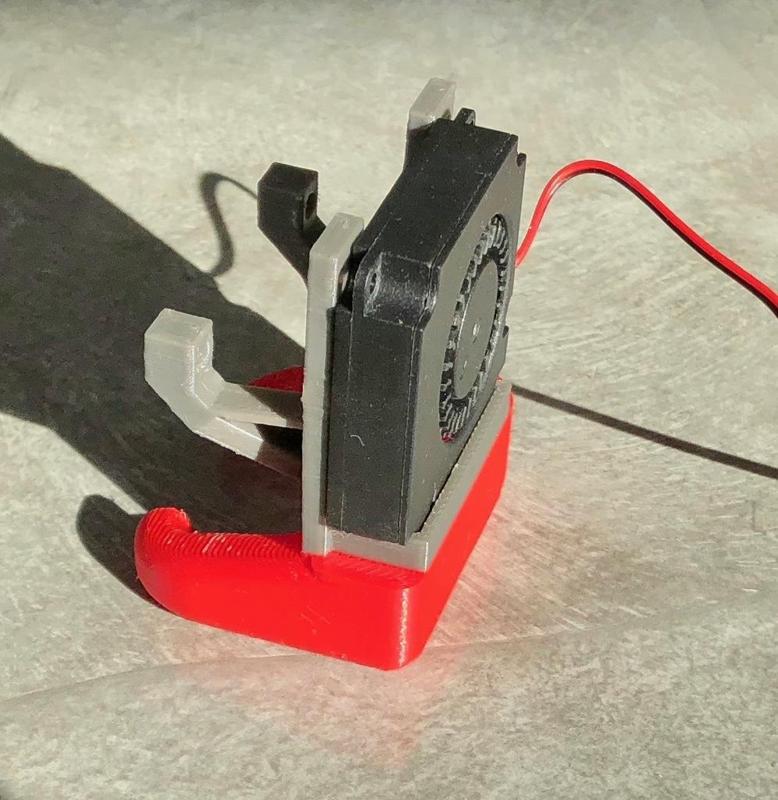 E3D-V6 Fan Shroud and Parts Cooling Fan for Kossel Mini