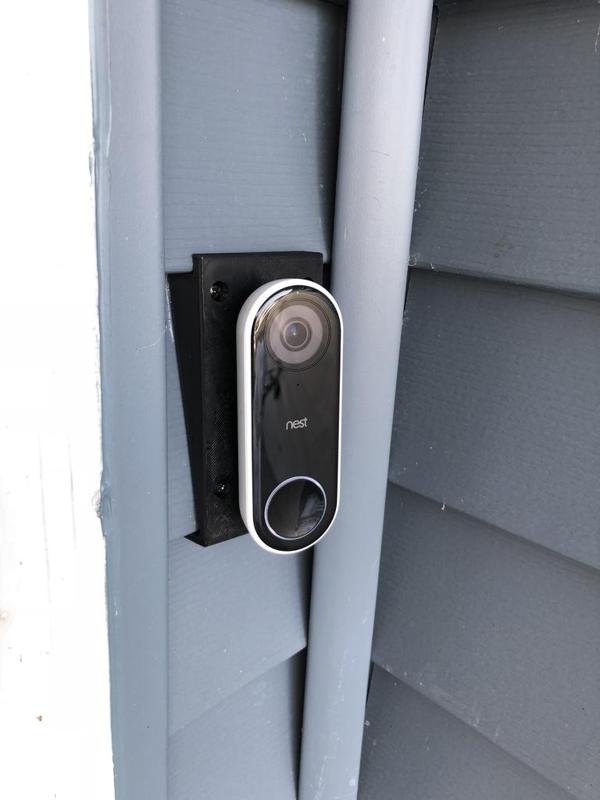 Nest Doorbell Vinyl Siding Mount