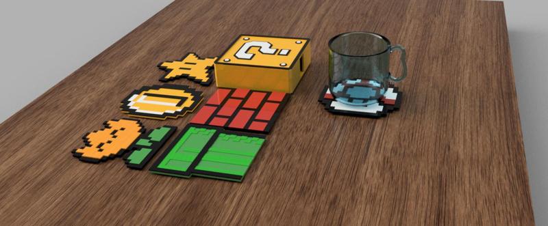 Set X6 Coaster Mario Bros