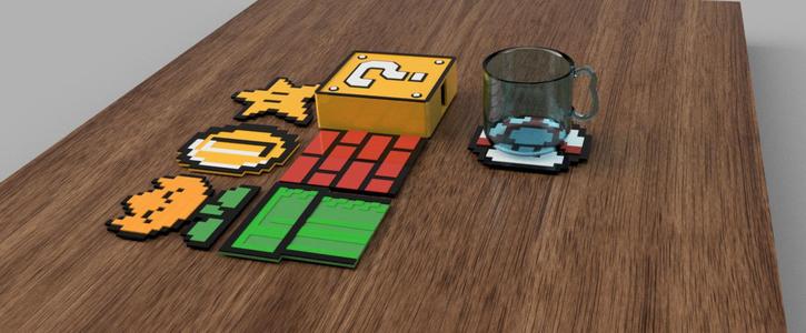 Set X6 Coaster Mario Bros