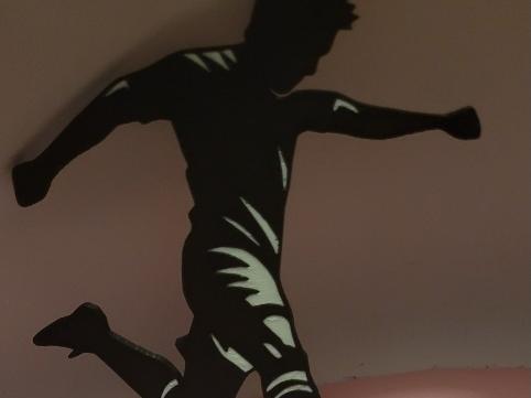 Birthday Football Player Topper