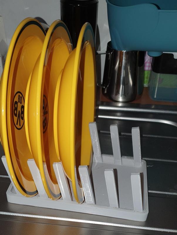 Plate board holder Draining rack Dish drainer with drip tray